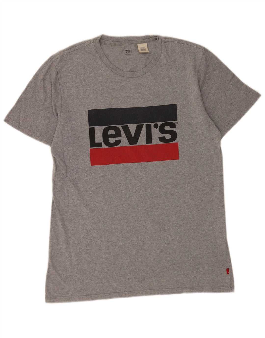 Levi's Herre grafisk T-shirt top lille grå