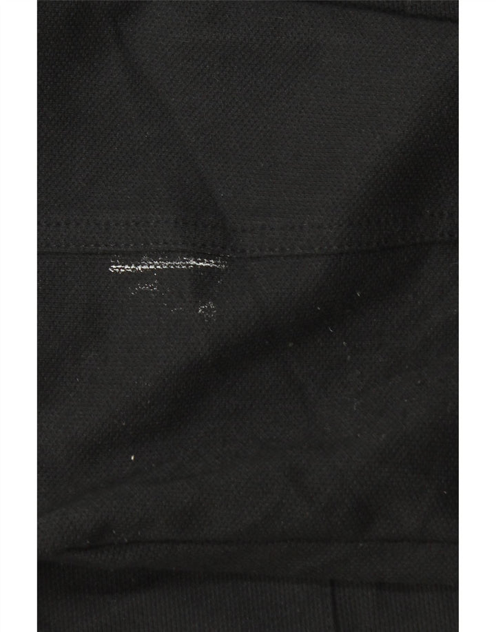 Zara Herre Overshirt Skjorte Stor Sort Polyester