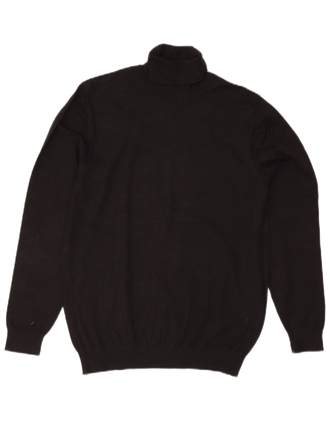Zara Herre Rullehals sweater Medium Sort