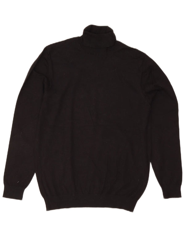 Zara Herre Rullehals sweater Medium Sort