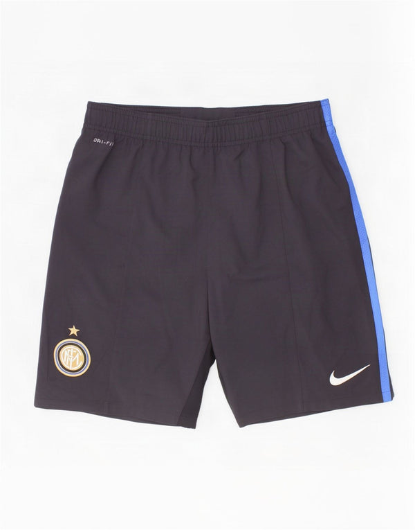 Nike Boys Inter Milan Sportshorts 12-13 år Large Black Polyester