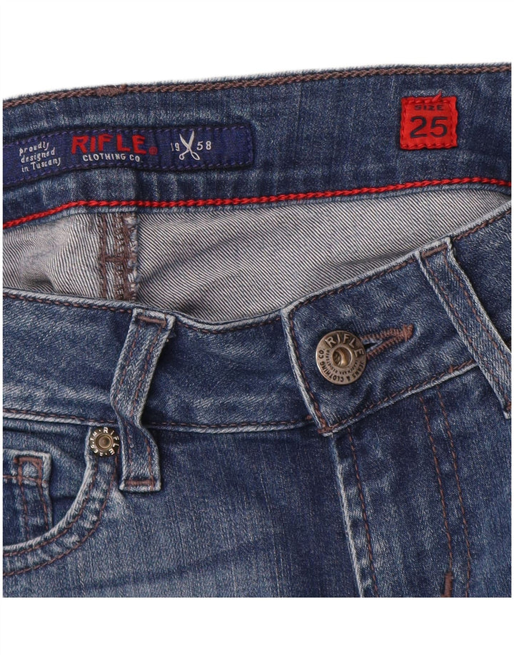 Rifle Dame Skinny Jeans W25 L28 Blå