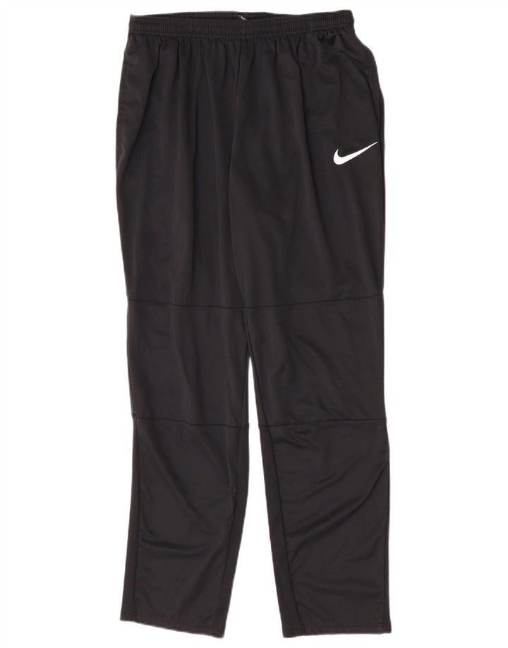 Nike drenge Dri Fit træningsdragt bukser 13-14 år XL sort polyester