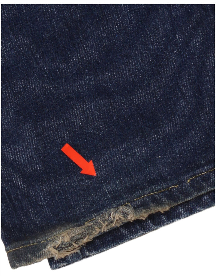 Lee Lige Jeans til kvinder W32 L29 Blå Bomuld