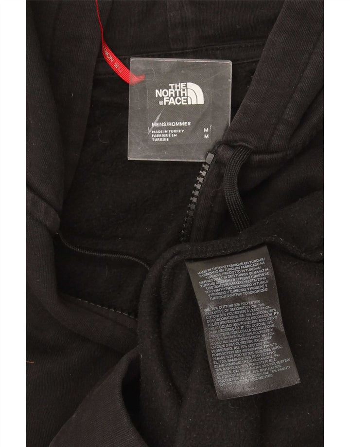 The North Face Herre hættetrøje med lynlås mellem sort bomuld