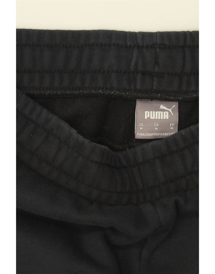 PUMA Mens Tracksuit Trousers Joggers Medium  Black Cotton Vintage Puma and Second-Hand Puma from Messina Hembry 