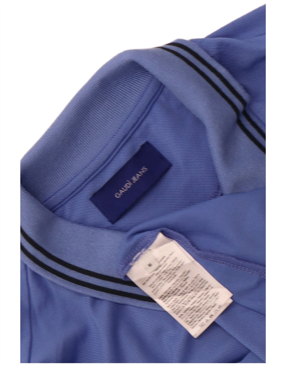 Gaudi herre poloshirt mellemblå polyamid