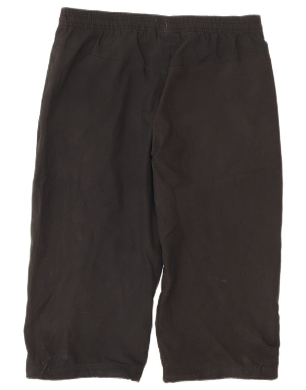 PUMA drenge grafiske bermuda sportsshorts 13-14 år sort polyester