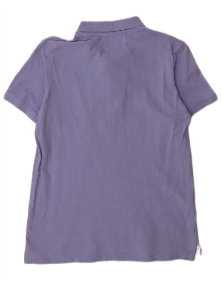 Besætningstøj Herre poloshirt Medium lilla bomuld