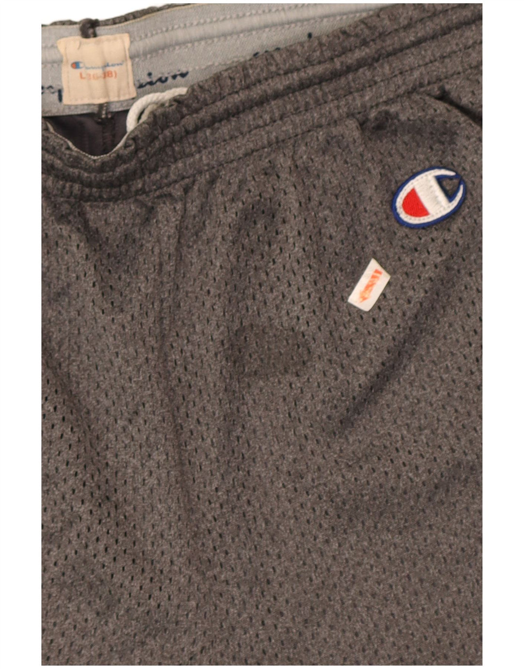 Champion Herre sportsshorts Large Grå Polyester
