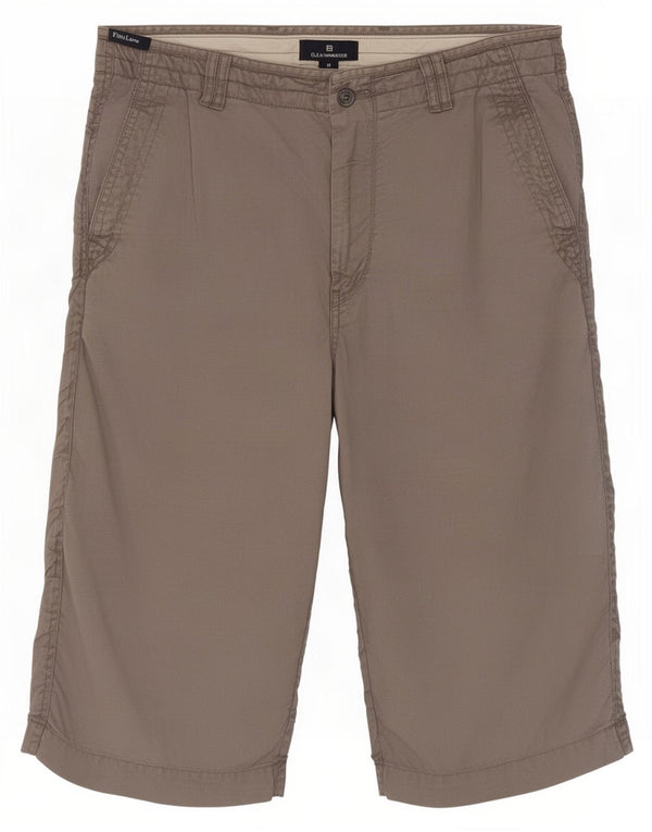 Marks & Spencer Herre Bermuda Shorts W32 Medium Grey Linen