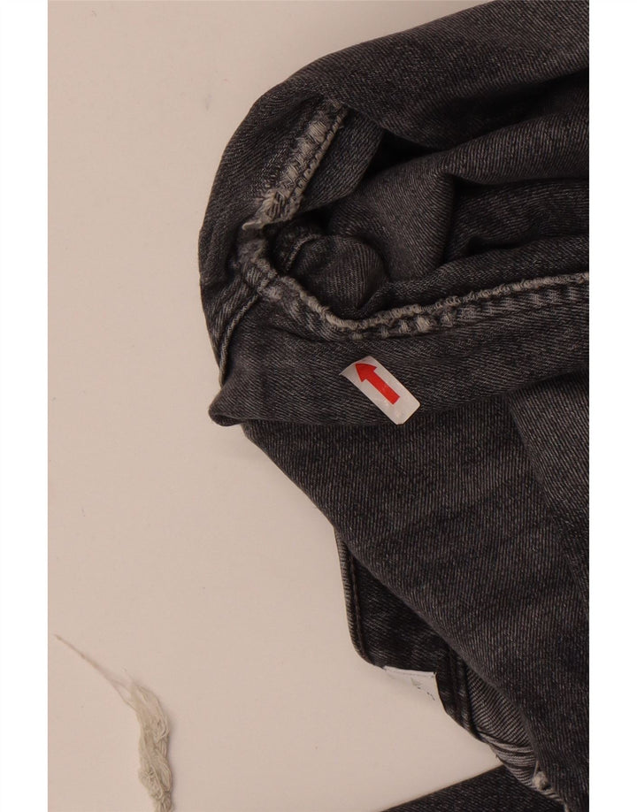 Zara Womens Cropped Jeans EU 36 XS W26 L25 Grå