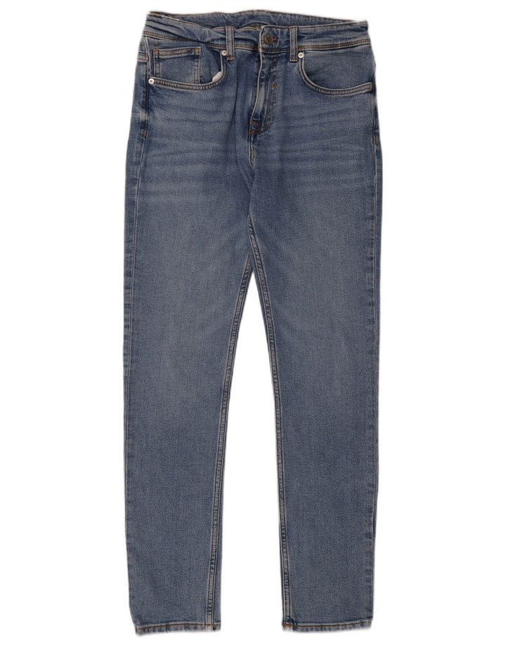 Zara Herre Slim Jeans EU 40 Medium W31 L30 Blå