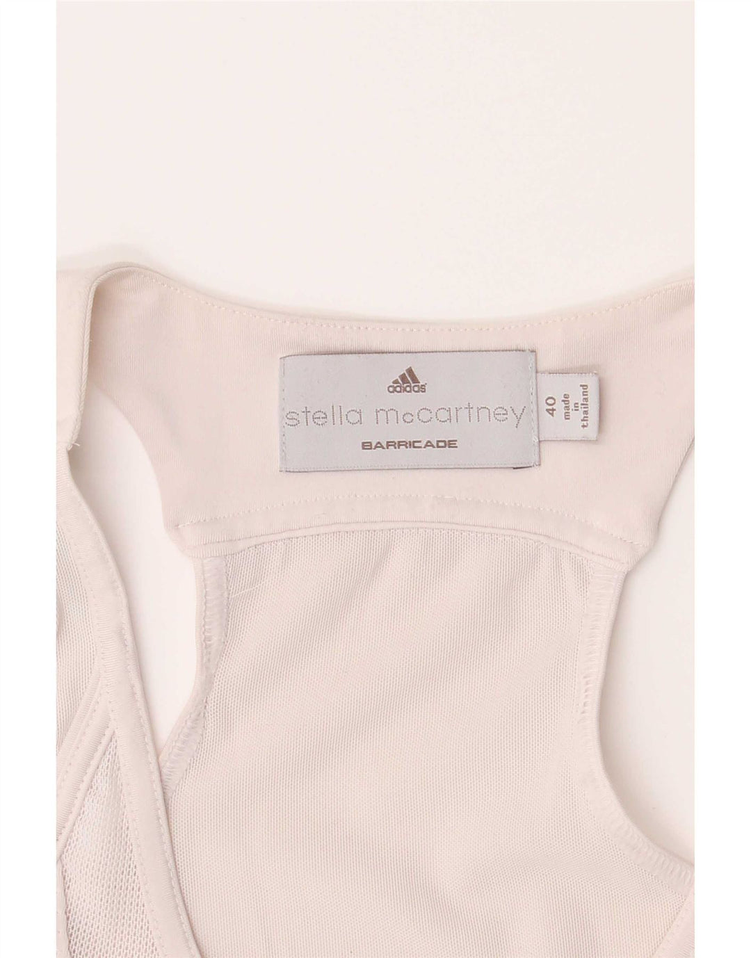 Adidas Dame Stella McCartney Grafisk Vest Top IT 40 Small White