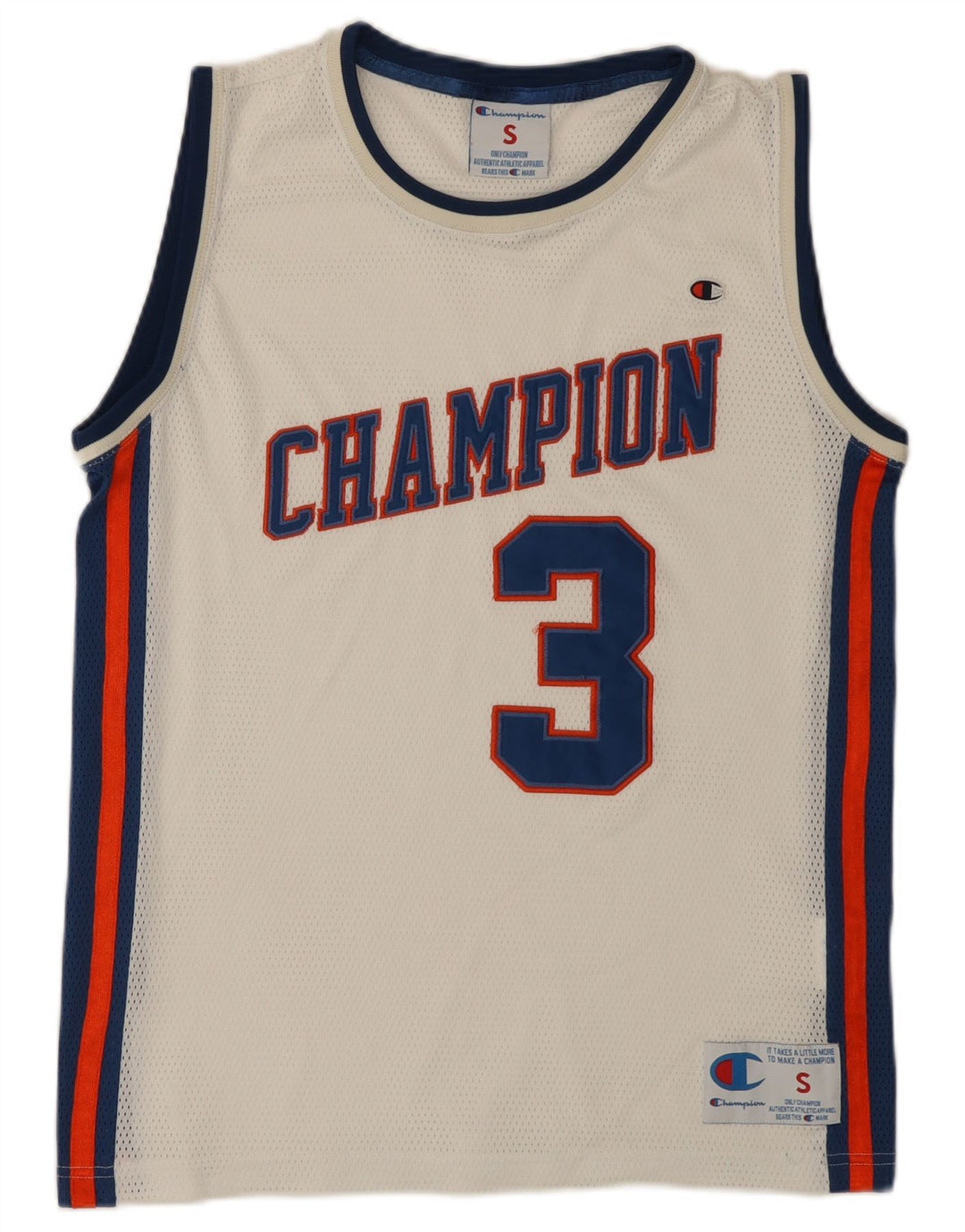 Champion Herre Grafisk Vest Top Lille Hvid Colourblock Polyester