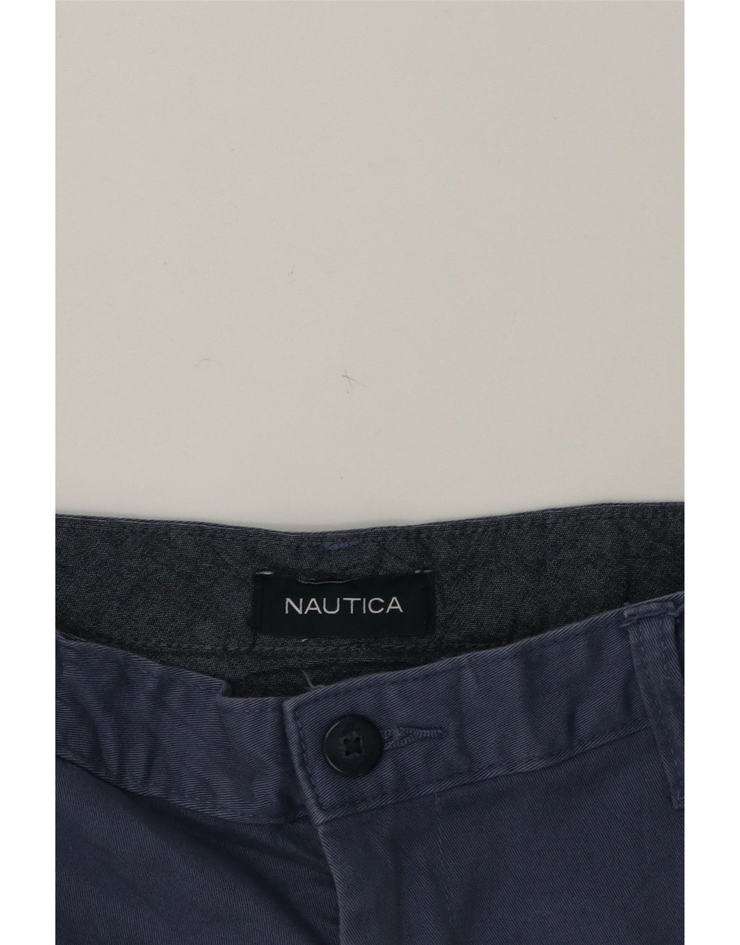 NAUTICA Mens Chino Shorts W34 Large Blue Vintage Nautica and Second-Hand Nautica from Messina Hembry 