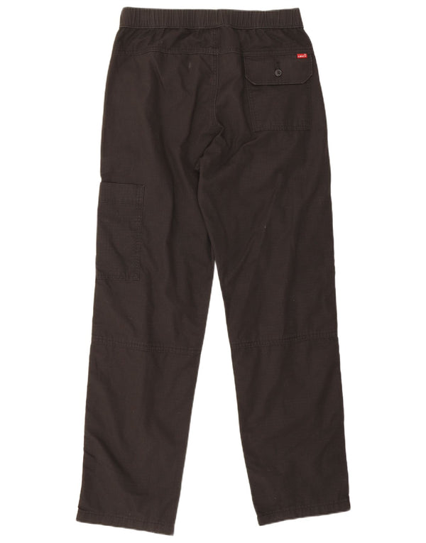 Levi's Straight Cargo-bukser til mænd Small W28 L30 Sort bomuld
