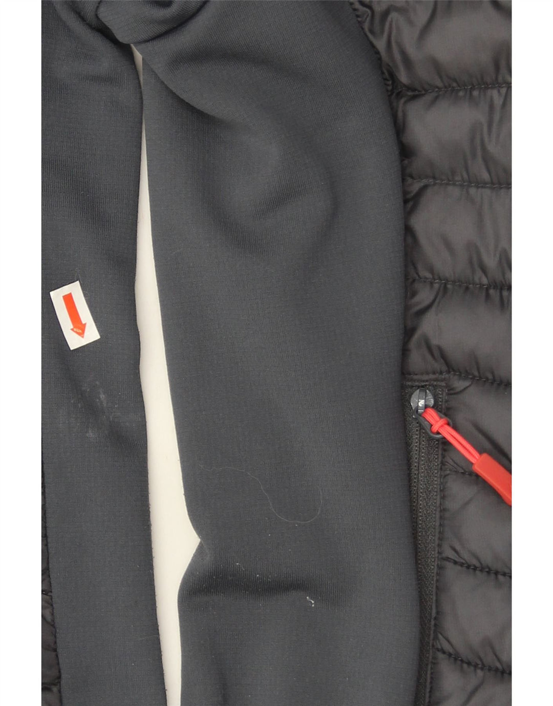 Rab Dame Oversized Polstret Jakke UK 10 Lille Grå Polyamid