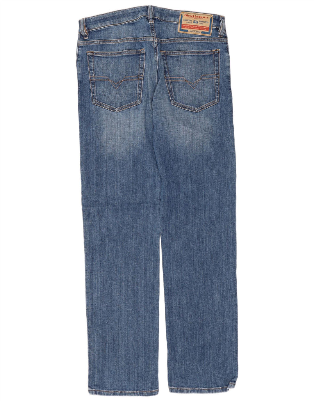 Diesel Herre Capri Jeans W30 L21 Blå Bomuld