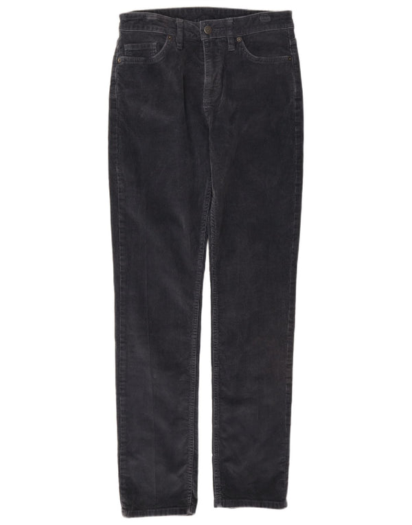 Patagonia Dame Slim Corduroy Bukser W28 L31 Grå Bomuld