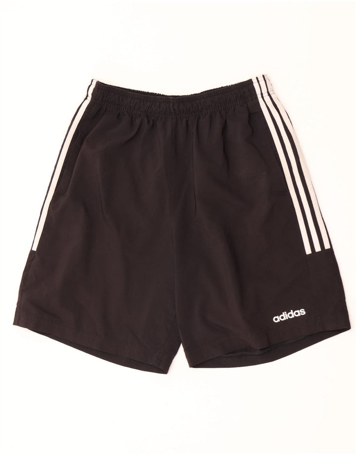 Adidas Sportsshorts til mænd, store sorte polyester