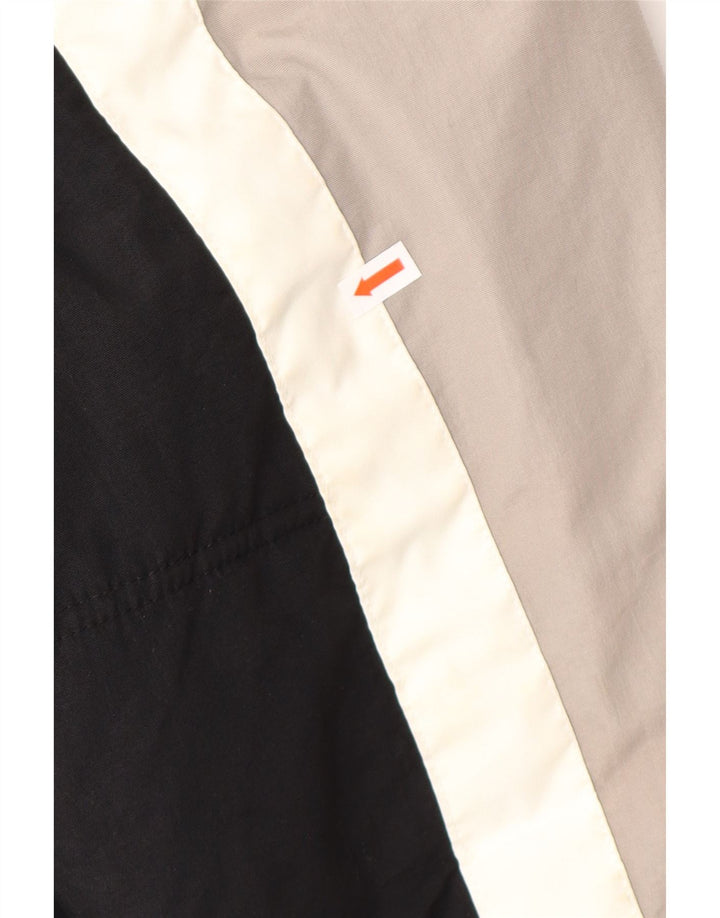 FILA Polstret jakke til mænd UK 38 Medium Sort Colourblock Polyamid