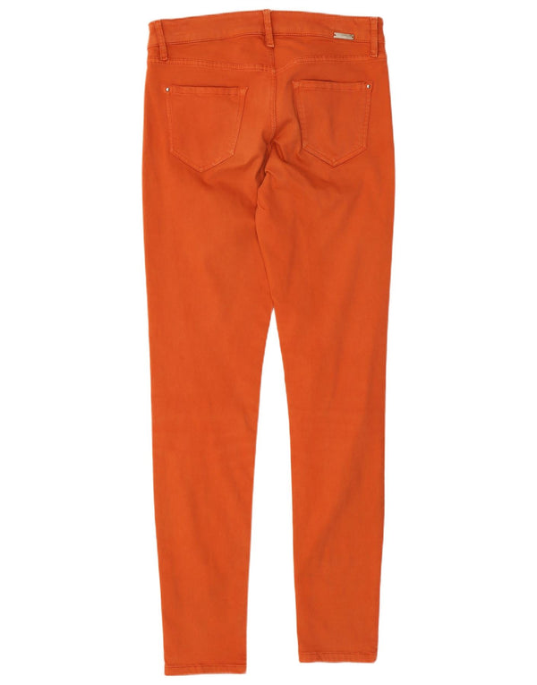 Massimo Dutti Dame Skinny Jeans EU 38 Small W28 L29 Orange