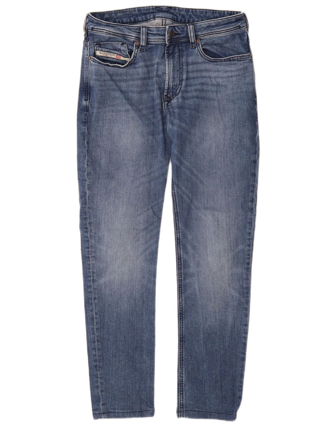 Diesel Dame Slim Jeans W29 L29 Blå Bomuld