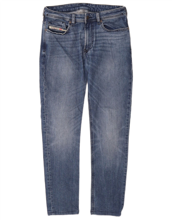 Diesel Dame Slim Jeans W29 L29 Blå Bomuld