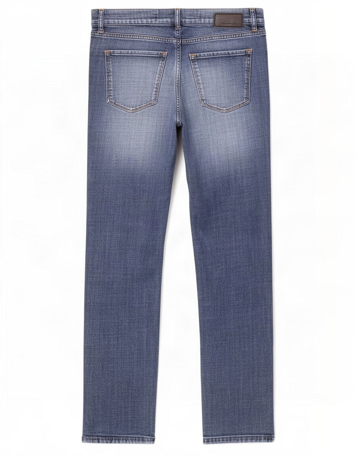 Gap lige damejeans W28 L30 marineblå bomuld