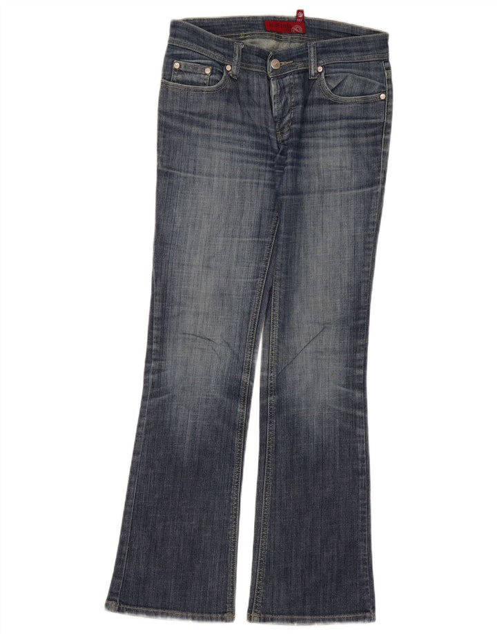 Vintage Dame Bootcut Jeans W27 L31 Blå