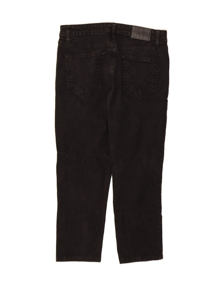 CHAPS Mens Slim Straight Jeans W32 L25 Black Cotton Vintage Chaps and Second-Hand Chaps from Messina Hembry 