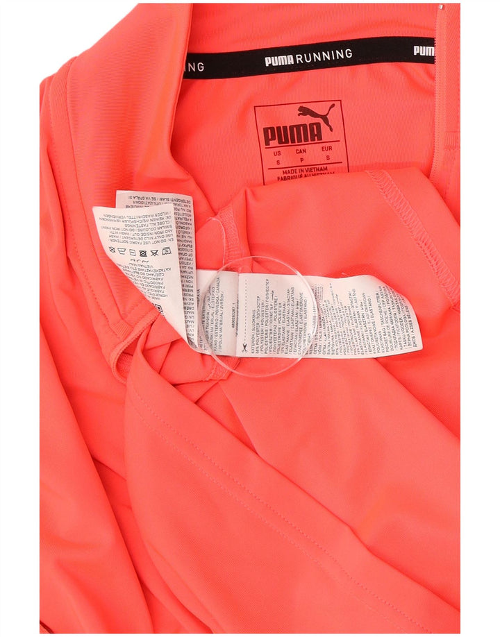 Puma Herre Running Zip Neck Pullover Træningsdragt Top Lille Pink Polyester