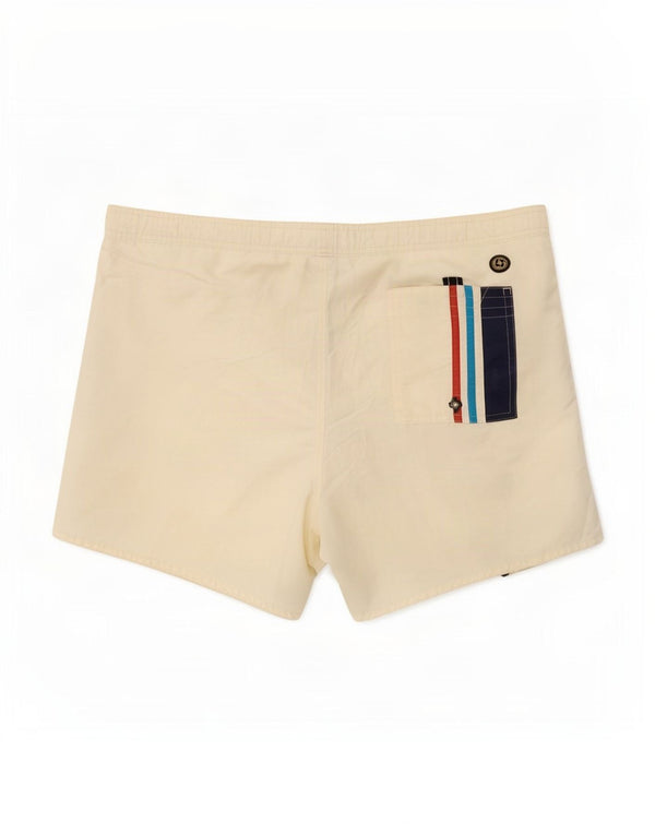 Colmar Mens Swimming Shorts IT 52Large White Colourblock Polyester