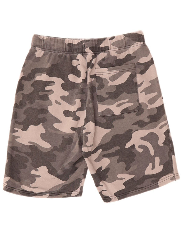 DKNY Herre Sportshorts Små Grå Camouflage