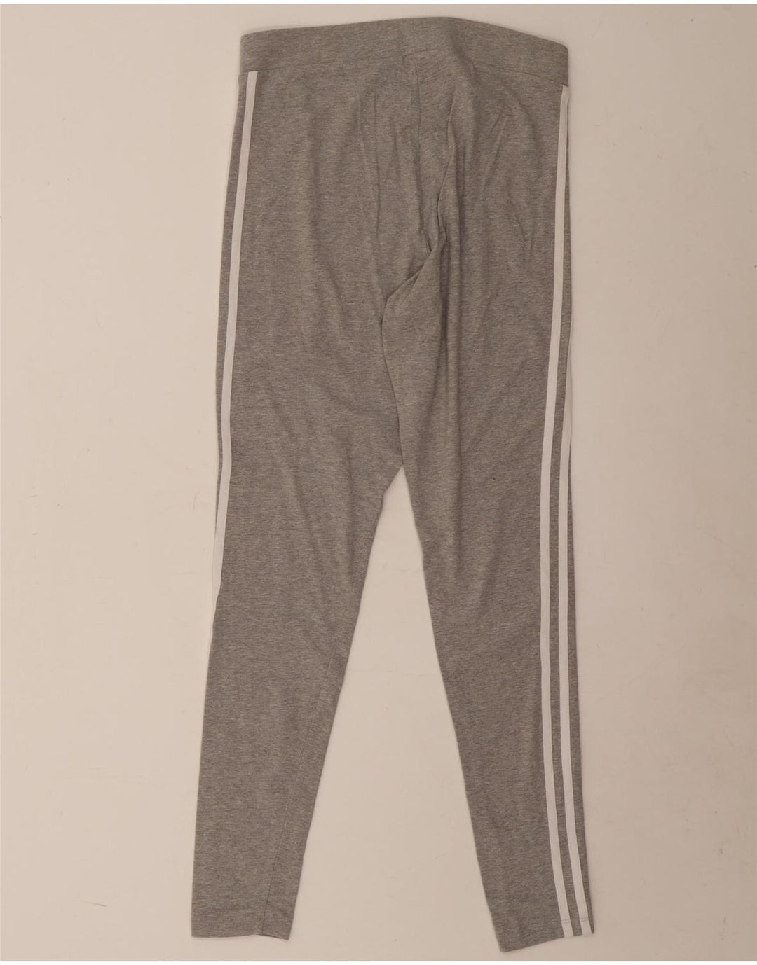 Adidas Dame Leggings UK 14 Medium Grey Flecked Bomuld