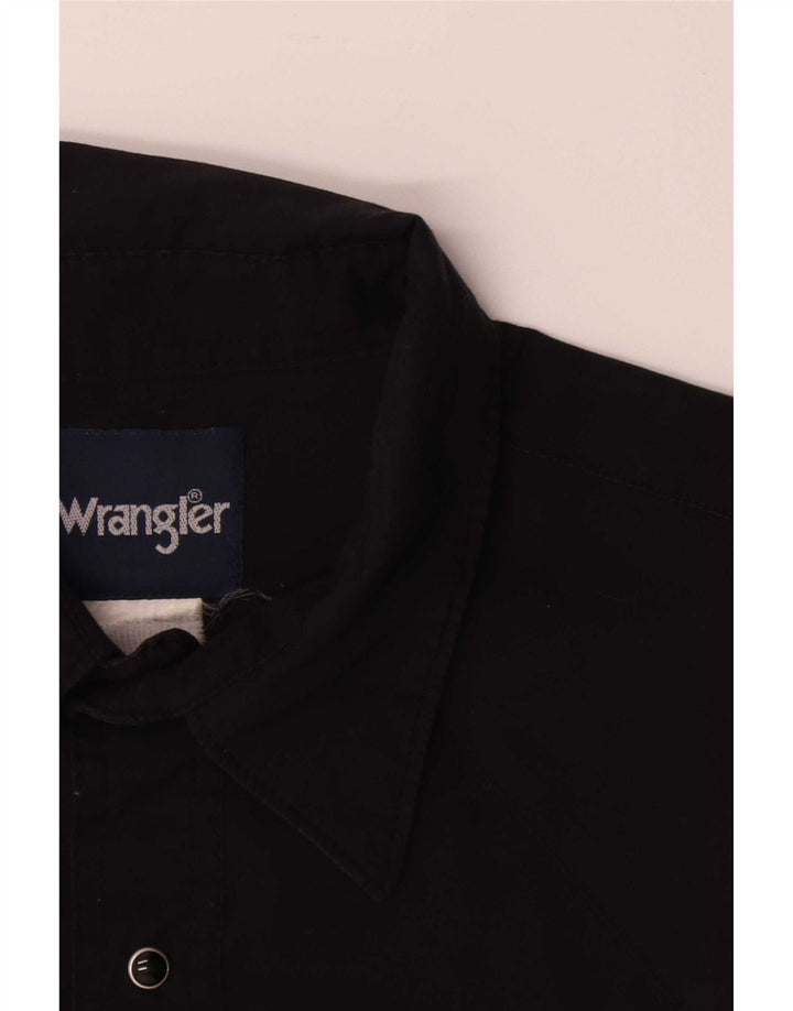 Wrangler Herreskjorte XL Sort