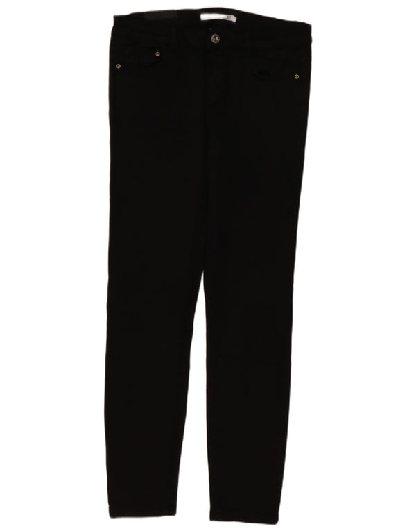 Zara Dame Trafaluc Skinny Jeans EU 38 Small W28 L27 Sort Lyocell