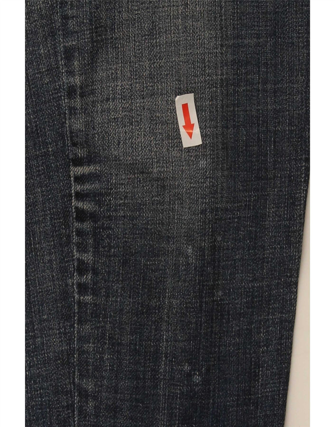 Zu Elements Dame Distressed Skinny Jeans W26 L31 Blå Bomuld