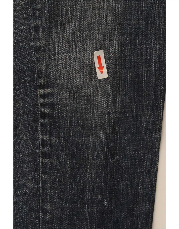 Zu Elements Dame Distressed Skinny Jeans W26 L31 Blå Bomuld