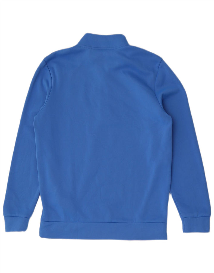 Under Armour Herre Zip Neck Sweatshirt Jumper lille blå polyester
