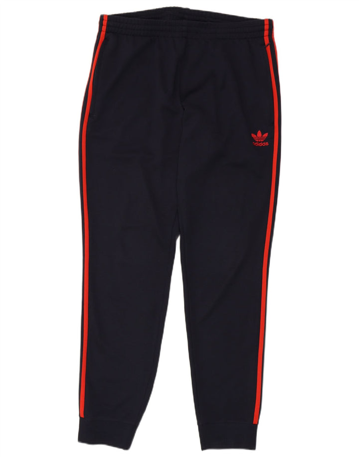 Adidas Herre træningsdragt Bukser Joggers Large Navy Blue Polyester