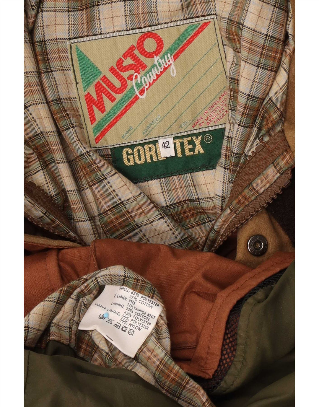 Musto Herre Utility Jacket UK 42 XL Brun Polyester