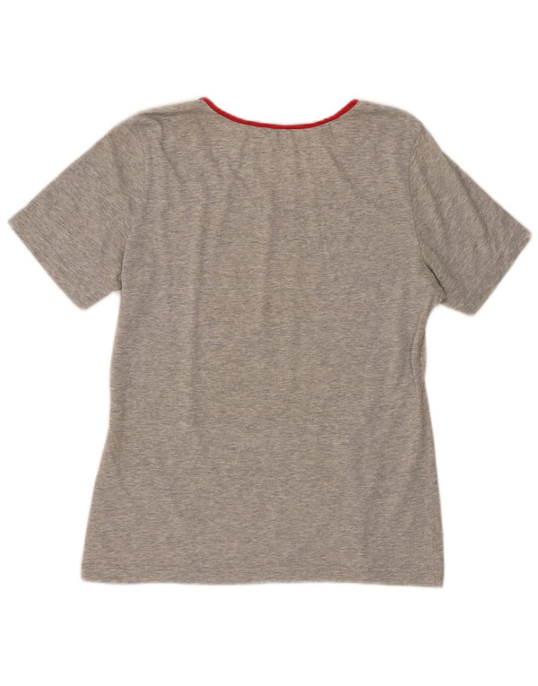 Adidas piger Climalite grafisk t-shirt top 13-14 år grå
