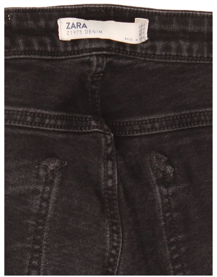 Zara Womens Tapered Jeans EU 40 Medium W30 L28 Sort