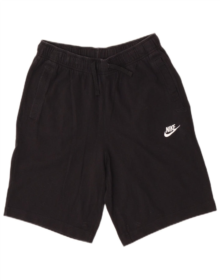 Nike Sportsshorts til mænd, små sorte bomuld