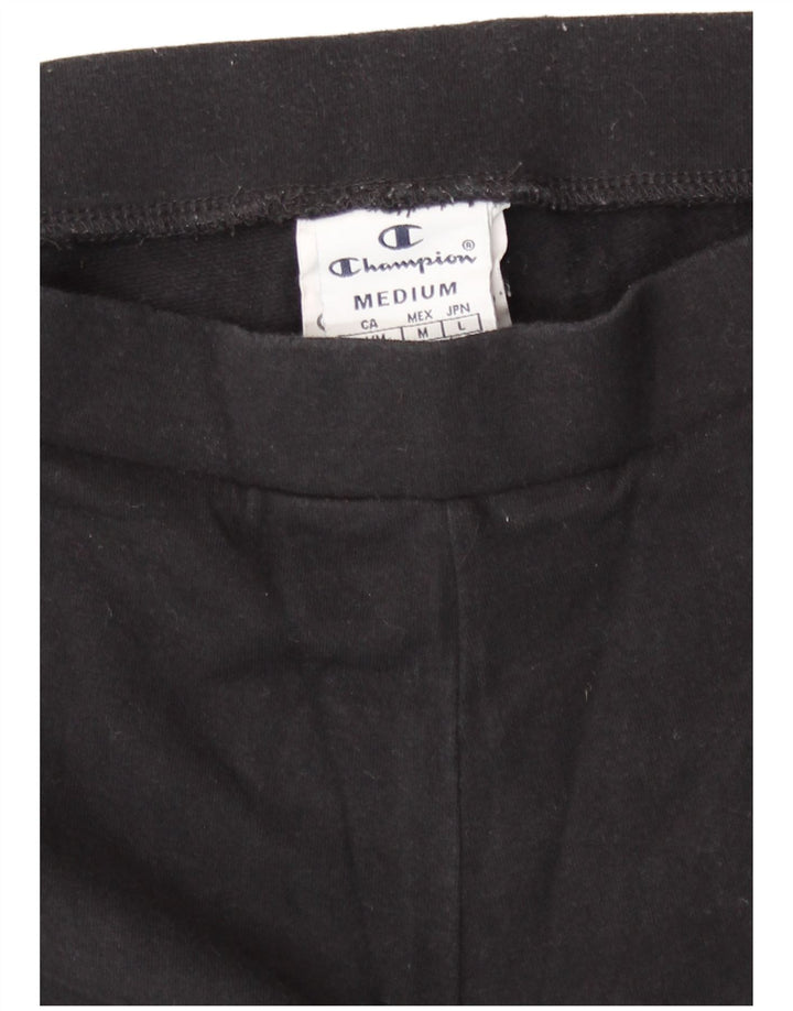 Champion Womens Leggings UK 12 Medium Black