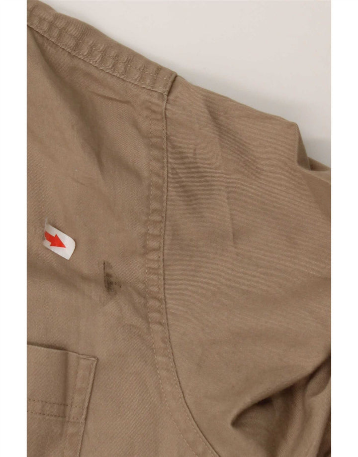 Wrangler herreskjorte stor beige bomuld