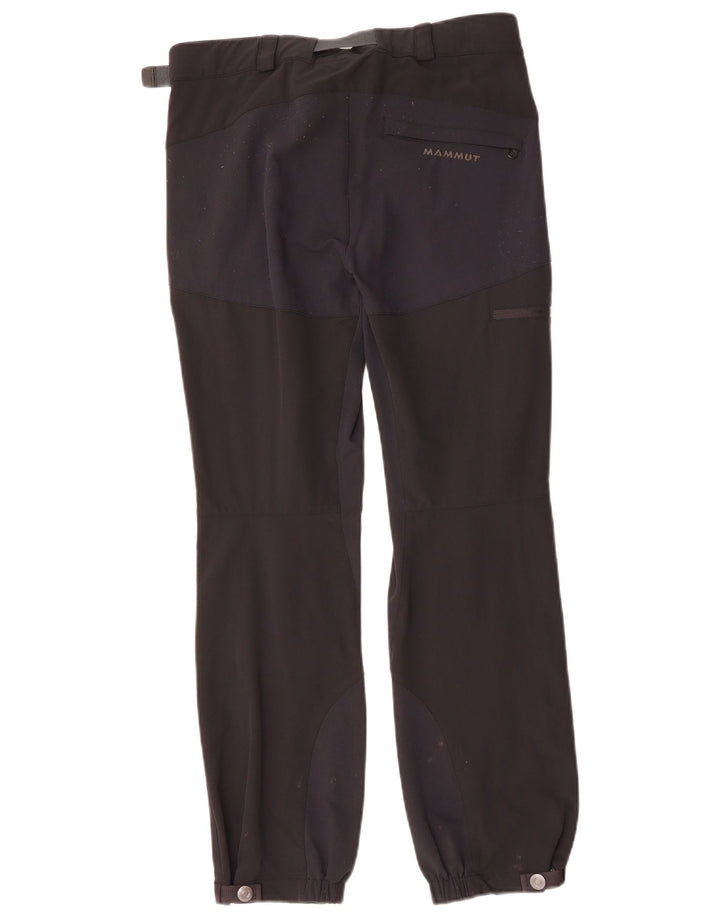 MAMMUT Dame Lige Cargo Casual Bukser W32 L30 Sort Colourblock