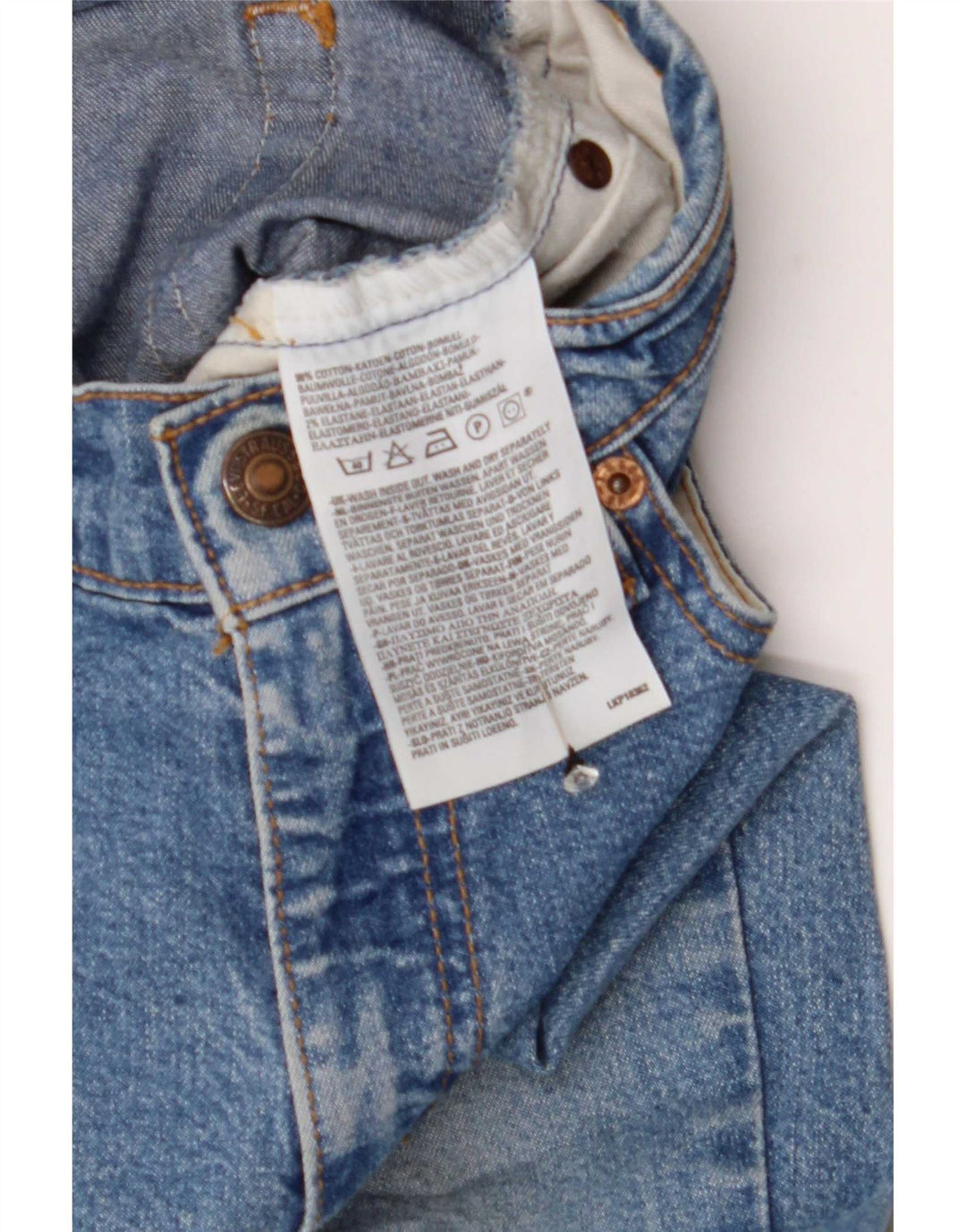 Levi's Dame Bootcut Jeans W30 L30 Blå Bomuld